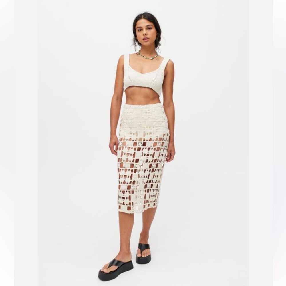 Urban Outfitters Crochet Skirt